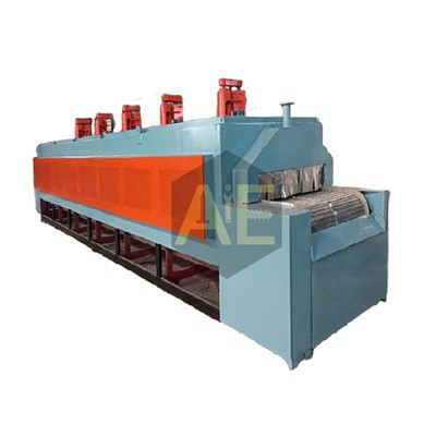 Печь закалки с сетчатым конвейером